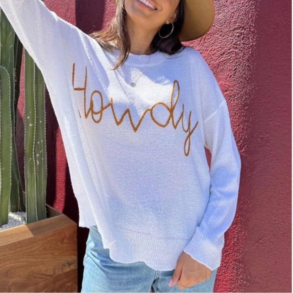 Howdy Sweater